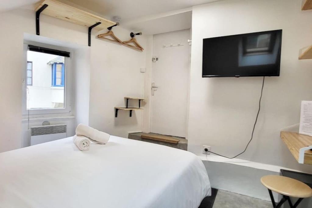 Chambre - Bed & Breakfast - Plage 50M - Residence Saint-Malo Eksteriør billede