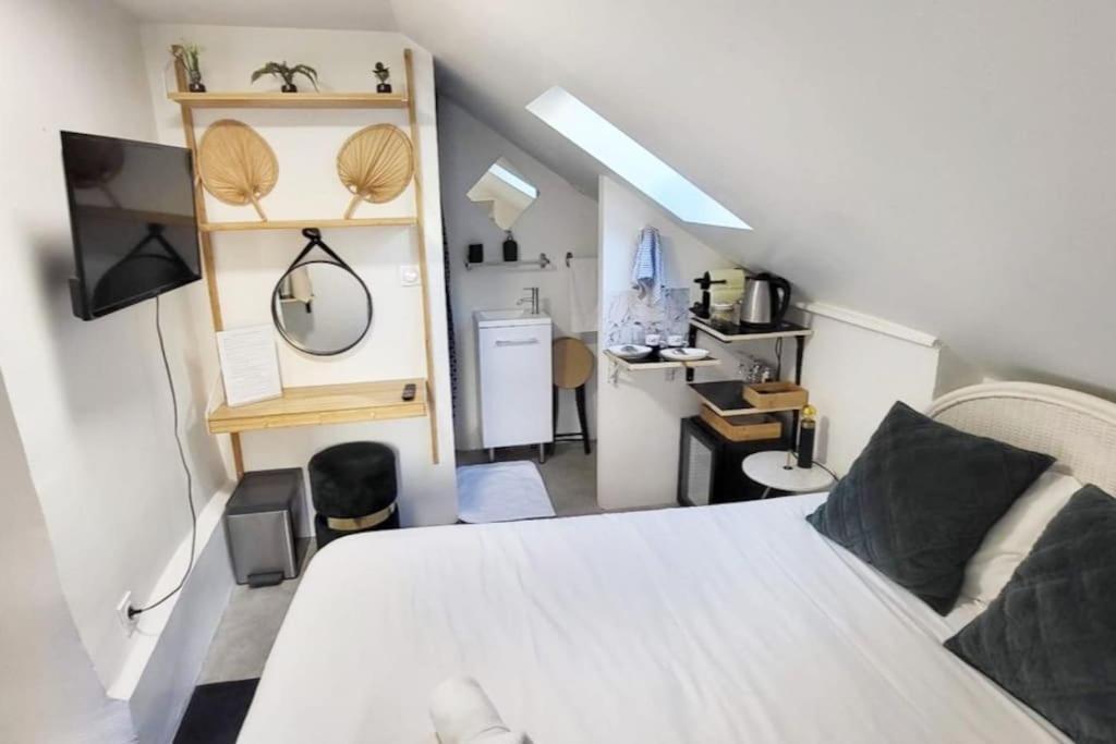 Chambre - Bed & Breakfast - Plage 50M - Residence Saint-Malo Eksteriør billede