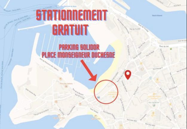 Chambre - Bed & Breakfast - Plage 50M - Residence Saint-Malo Eksteriør billede